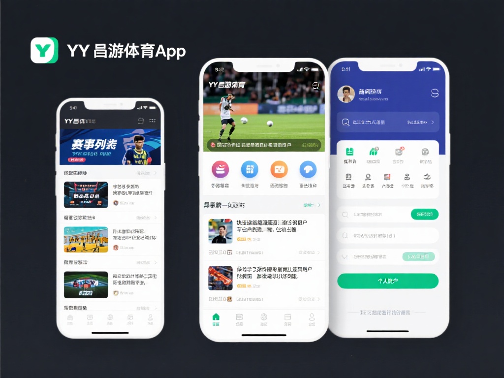 YY易游体育app专业评测:体育爱好者的最佳选择平台 用户界面设计是决定用户是否愿意长期使用一个平台的重