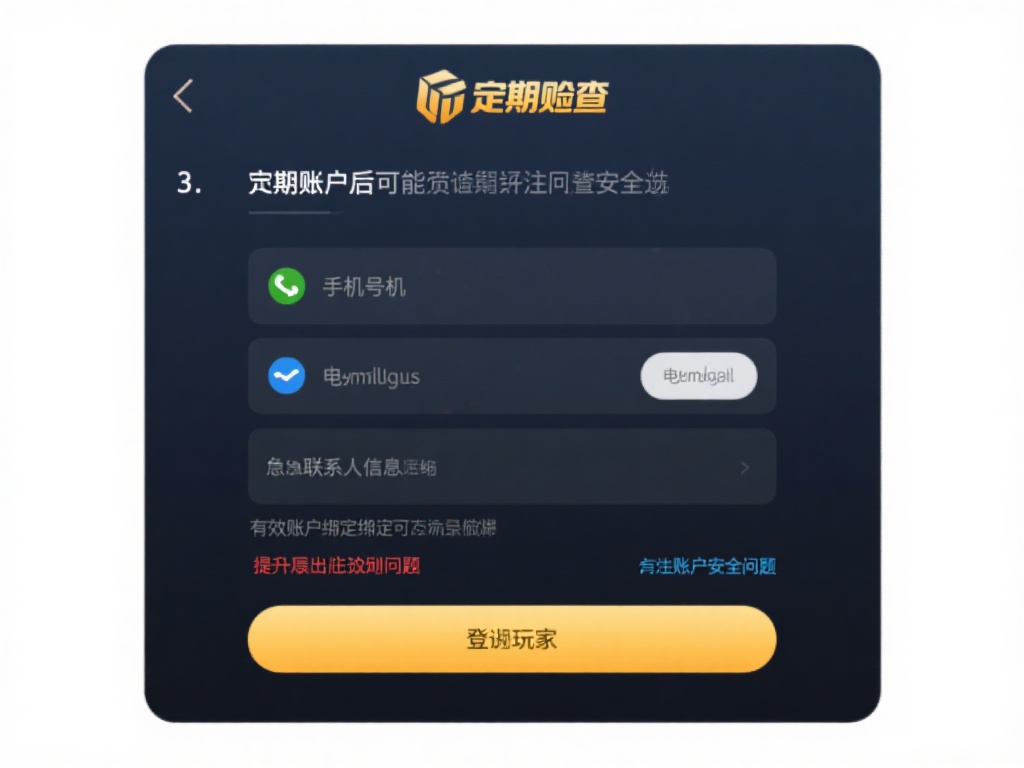 YY易游游戏官网:安全使用指南与防护措施详解 3. 定期检查账户安全信息
很多玩家在注册账户后
