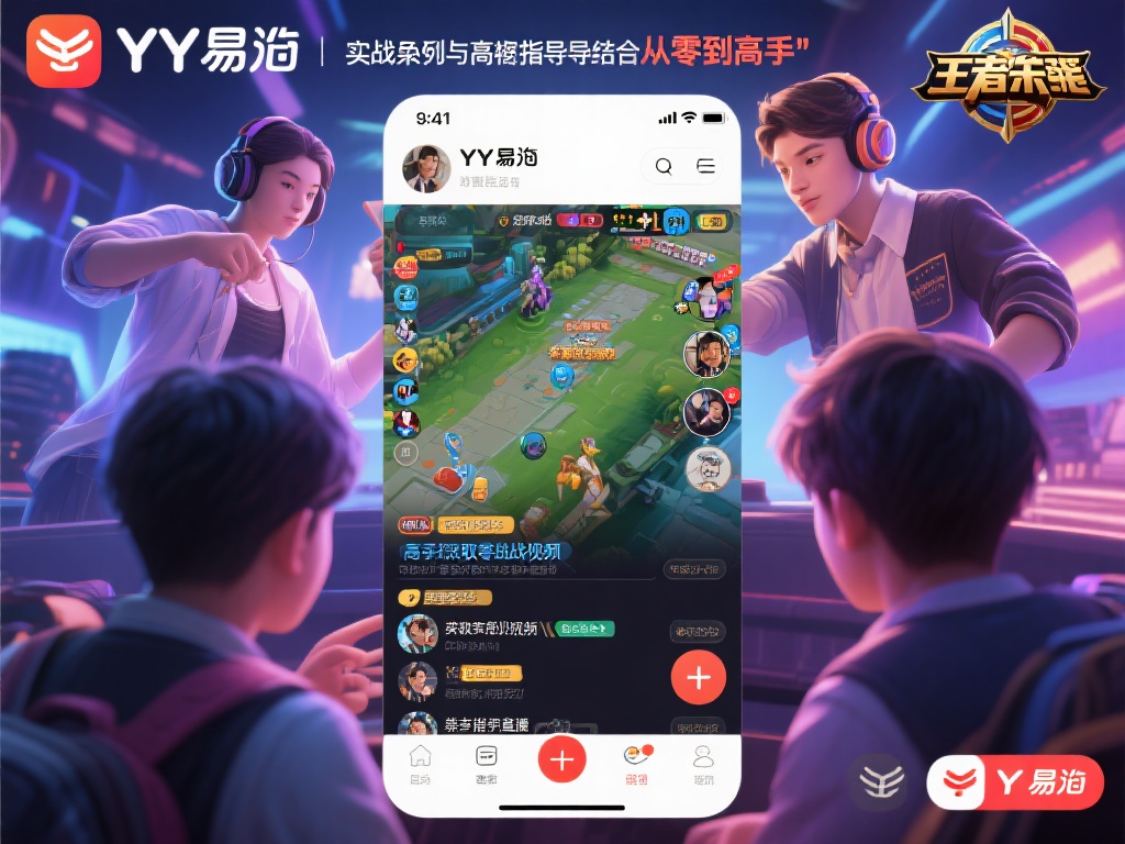 从零到高手，手机YY易游助你畅享全新游戏体验