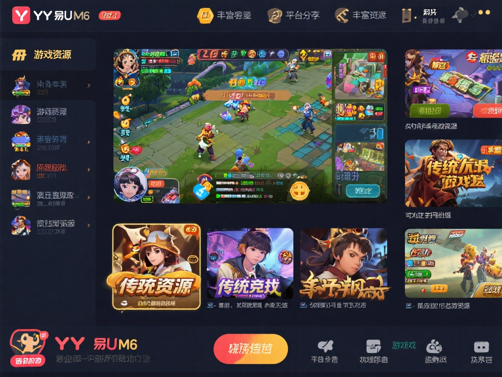 YY易游M6官方入口详解:游戏爱好者必看指南 游戏资源的丰富性:平台整合了许多热门且优质的游戏资
