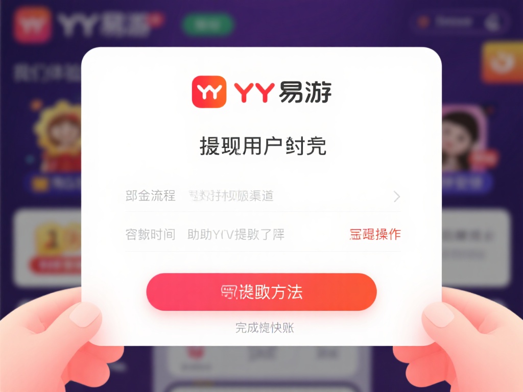 YY易游提现攻略:详细解析快速到账方法 当我们体验在线娱乐平台时,资金流转的便捷性是至关重